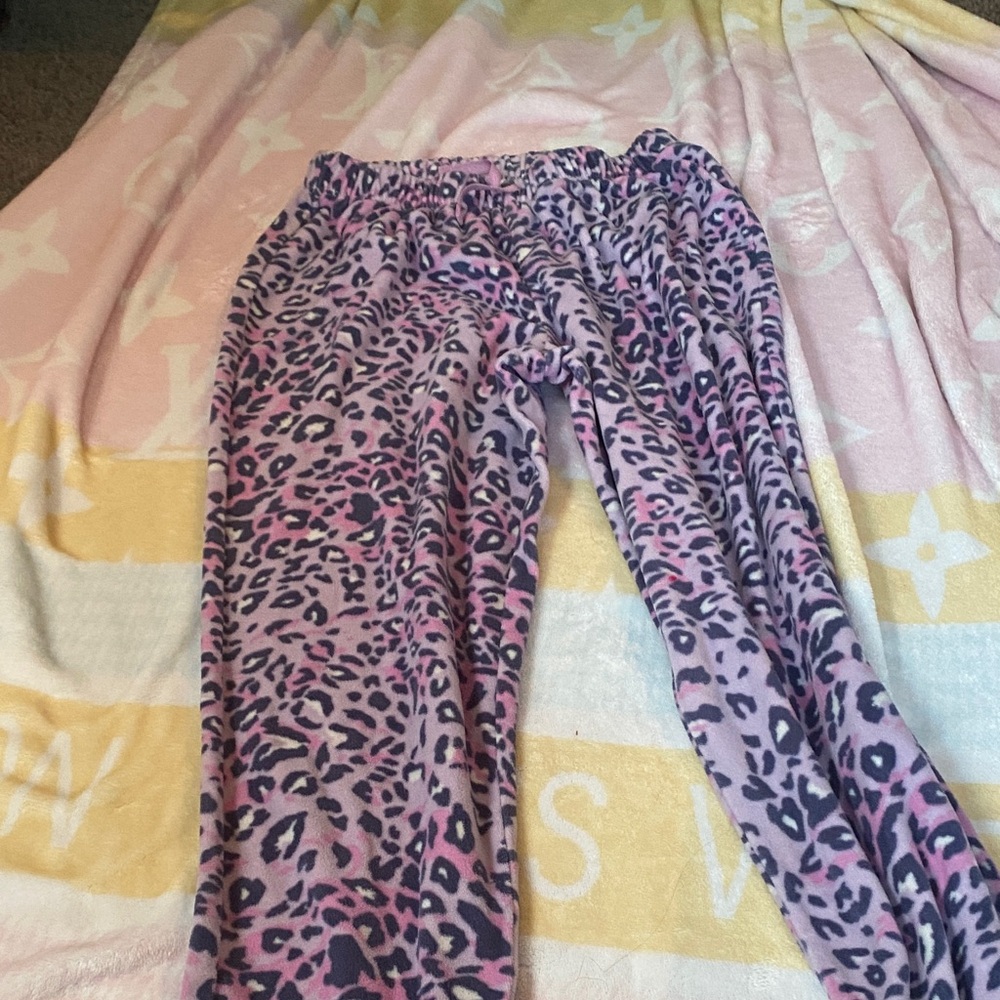 Leopard Print Pajama Pants
